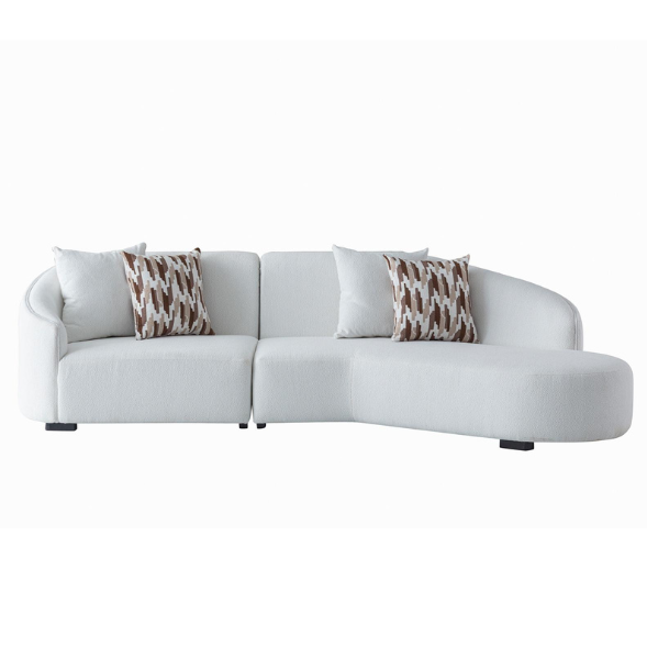 MAYBACH 3 SZEMÉLYES EGYIK OLDALON ÍVES KANAPÉ